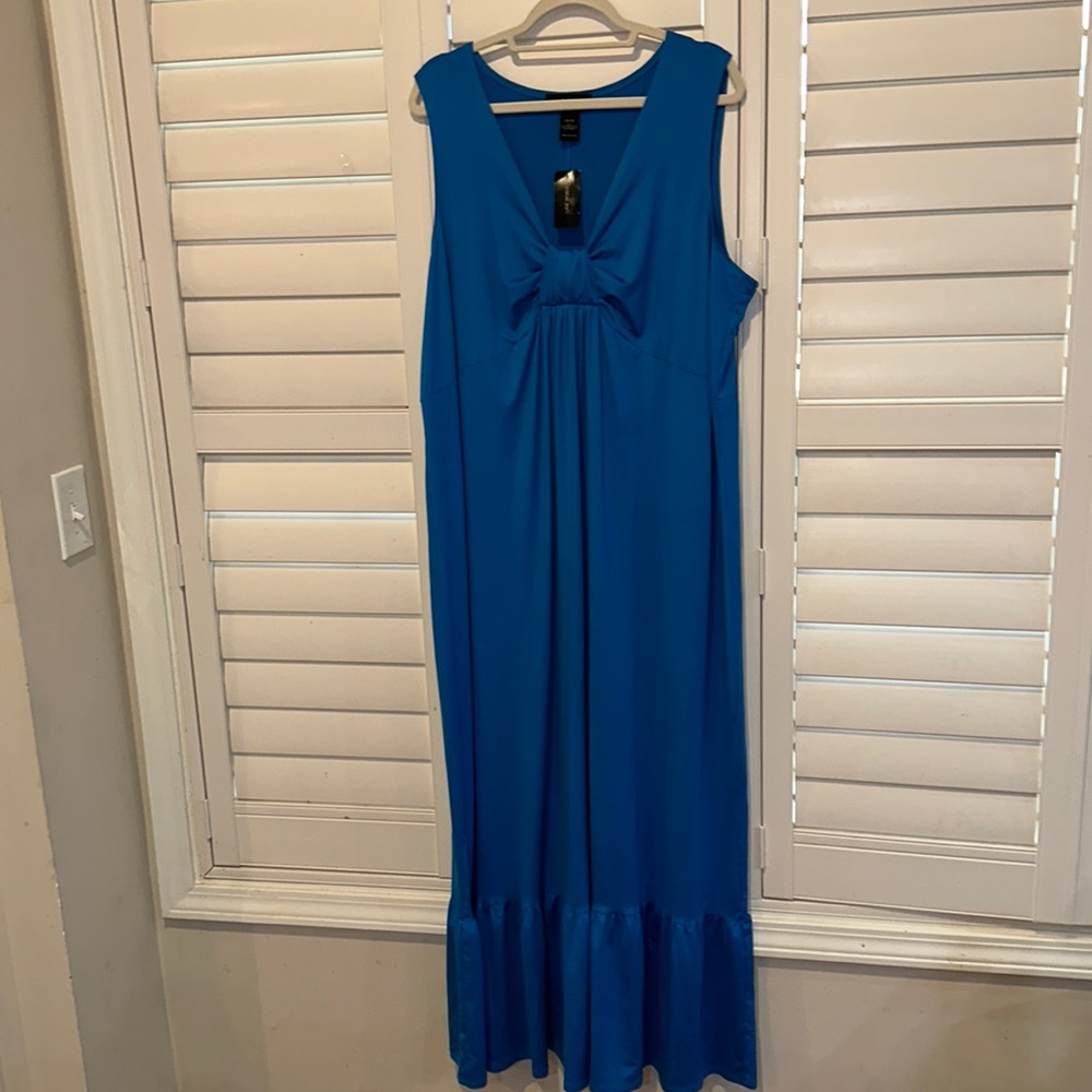 Lane Bryant slip on maxi dress